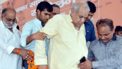 minister satyadev pachauri ill during speech