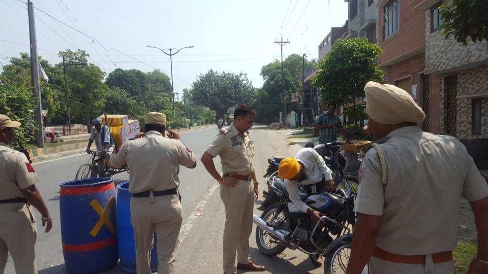 Security Alert in Punjab, security kept tight