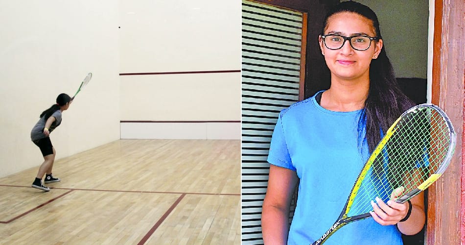 chandigarh squash player jaania singh selected for asian junior tournament