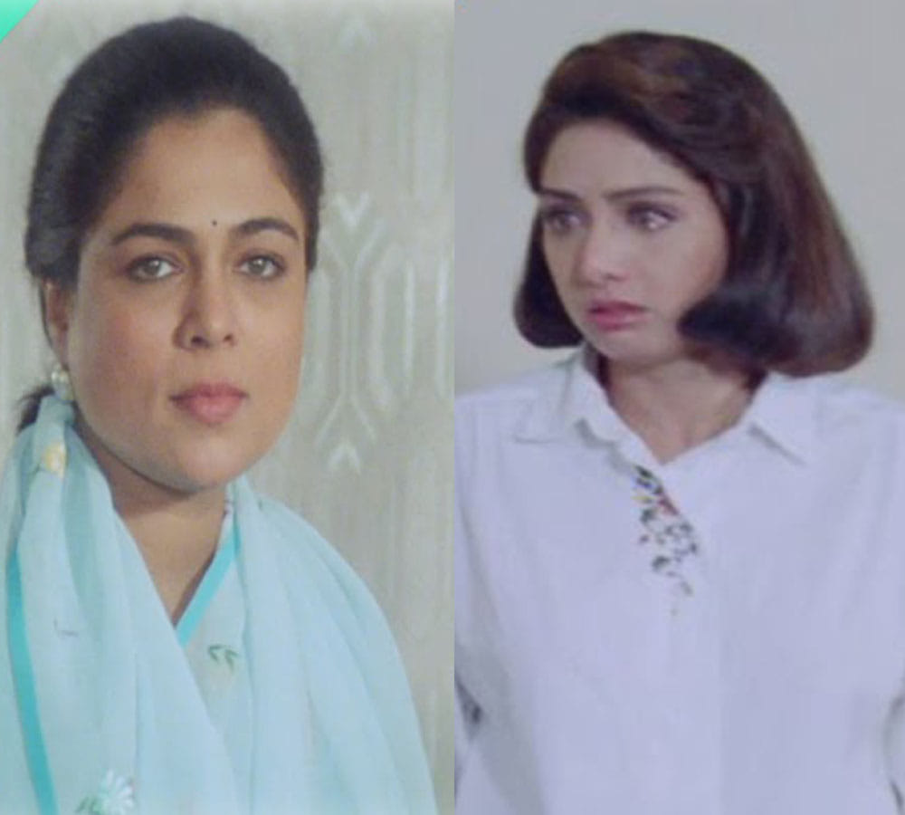 Sridevi got scared of actress Reema Lagoo's role in Mahesh Bhatt's 'Gumrah'