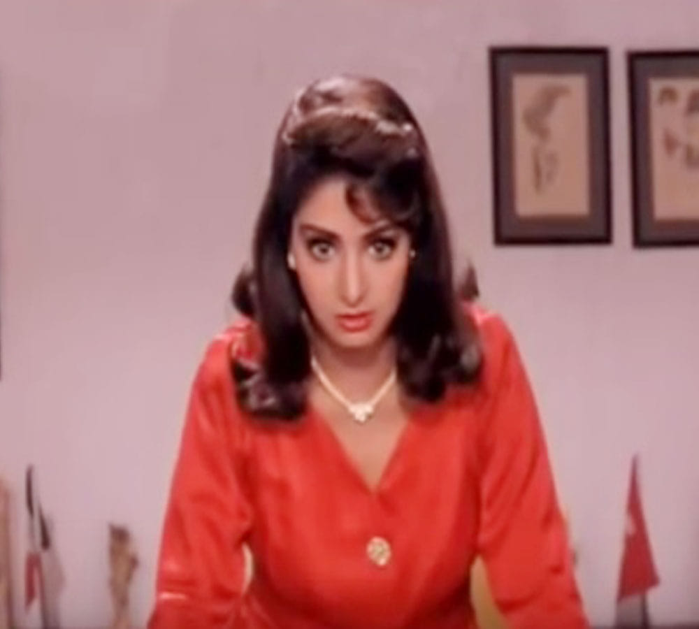 When Sridevi got scared of Reema Lagoo's performance in 'Gumrah' and demanded a cut in her role