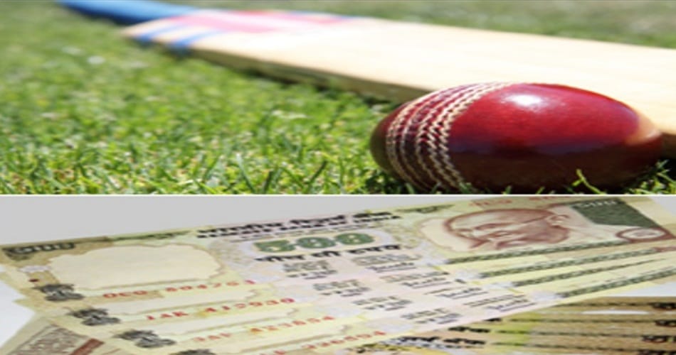 betting in india- pakistan cricket match