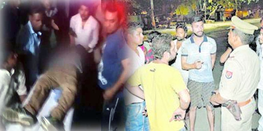 retired dig stamp son contractor Dheeraj singh shot dead in allahabad