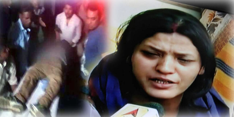 allahabad contrator shot dead wife says last rites will be done after cm yogi adityanath assurance