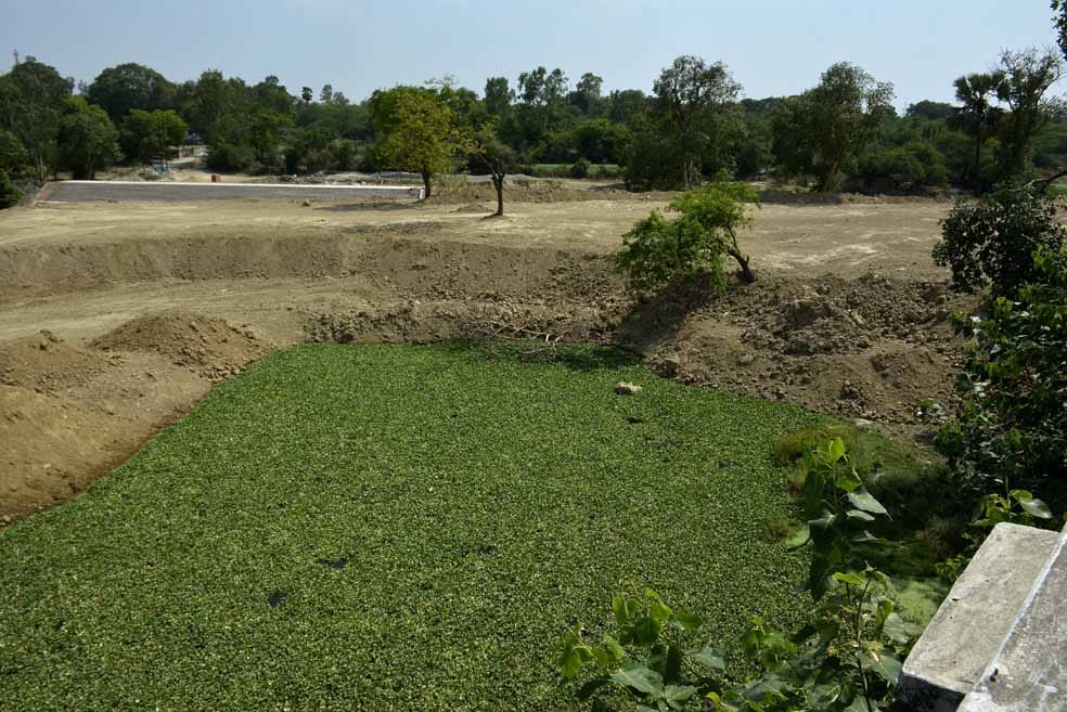 Varuna encroachment  was captured and sleeping responsible officer
