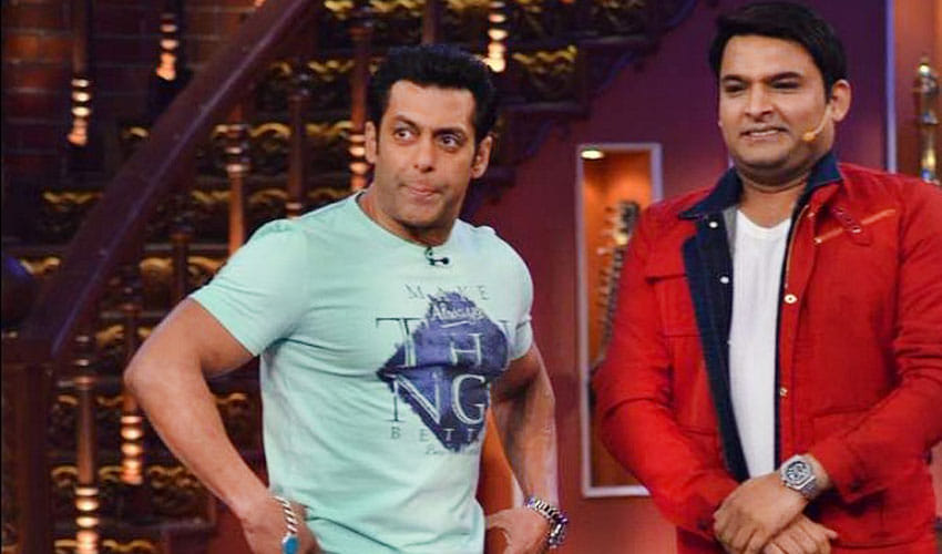 Salman Khan Shoots With Sunil Grover And Ali Asgar For Tubelight Promotions