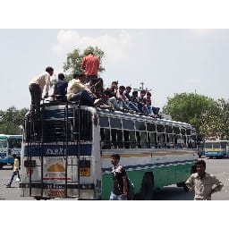 jind, roadways, protest, passanger, unhappy,  harayana