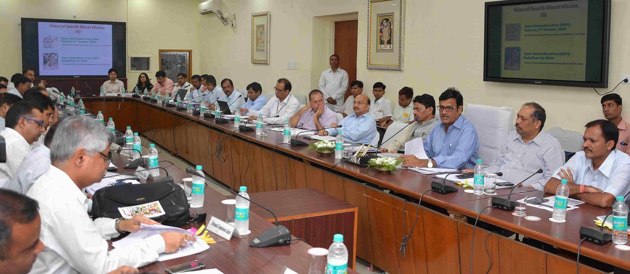 Construction of most toilets in Rajasthan in two years
