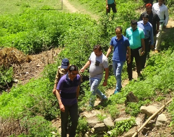  DM walk to Faldwadi, walking five km