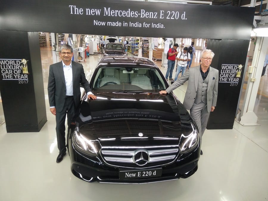 mercedes benz introduces new E 220 d in indian market