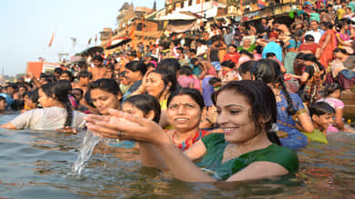 ganga dussehra puja in varanasi