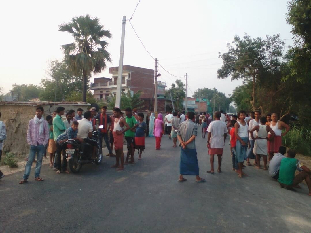 Ghazipur death of mother and son due to Hightension wire