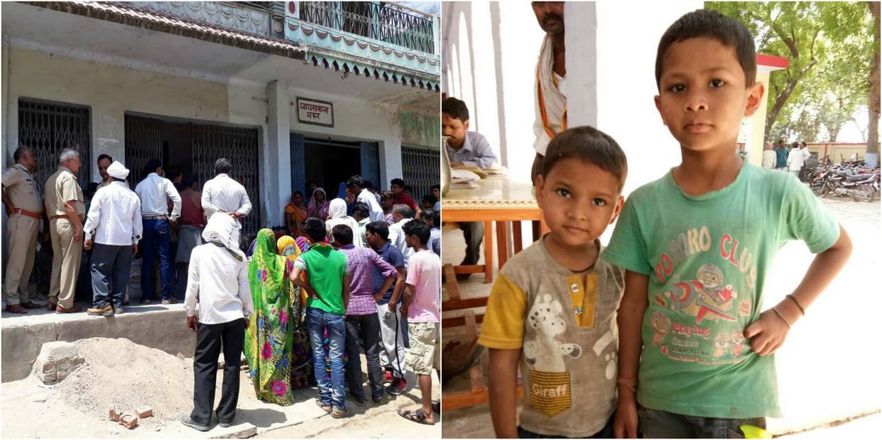 Jaunpur Husband killed his wife wound his head with iron rod 
