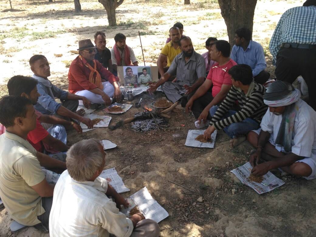 people doing hawan in jawahar bagh mathura taken in to custody