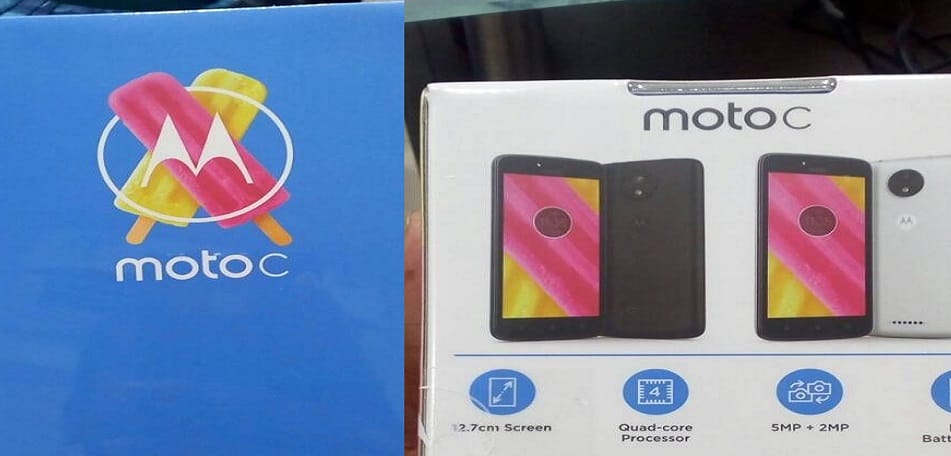 मोटो सी की स्पेसिफिकेशन और कीमत Moto C