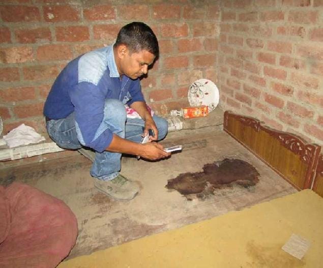 Murder investigation begins