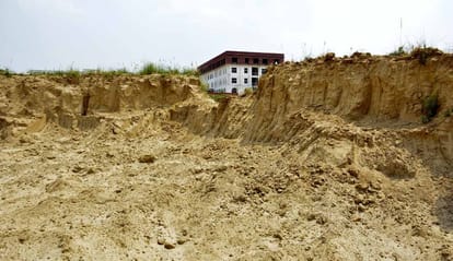 know the all story of varuna river encroachment