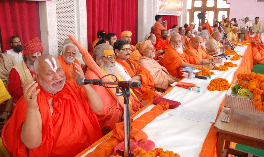 ayodhya ram mandir nirman date announced by sain in haridwar