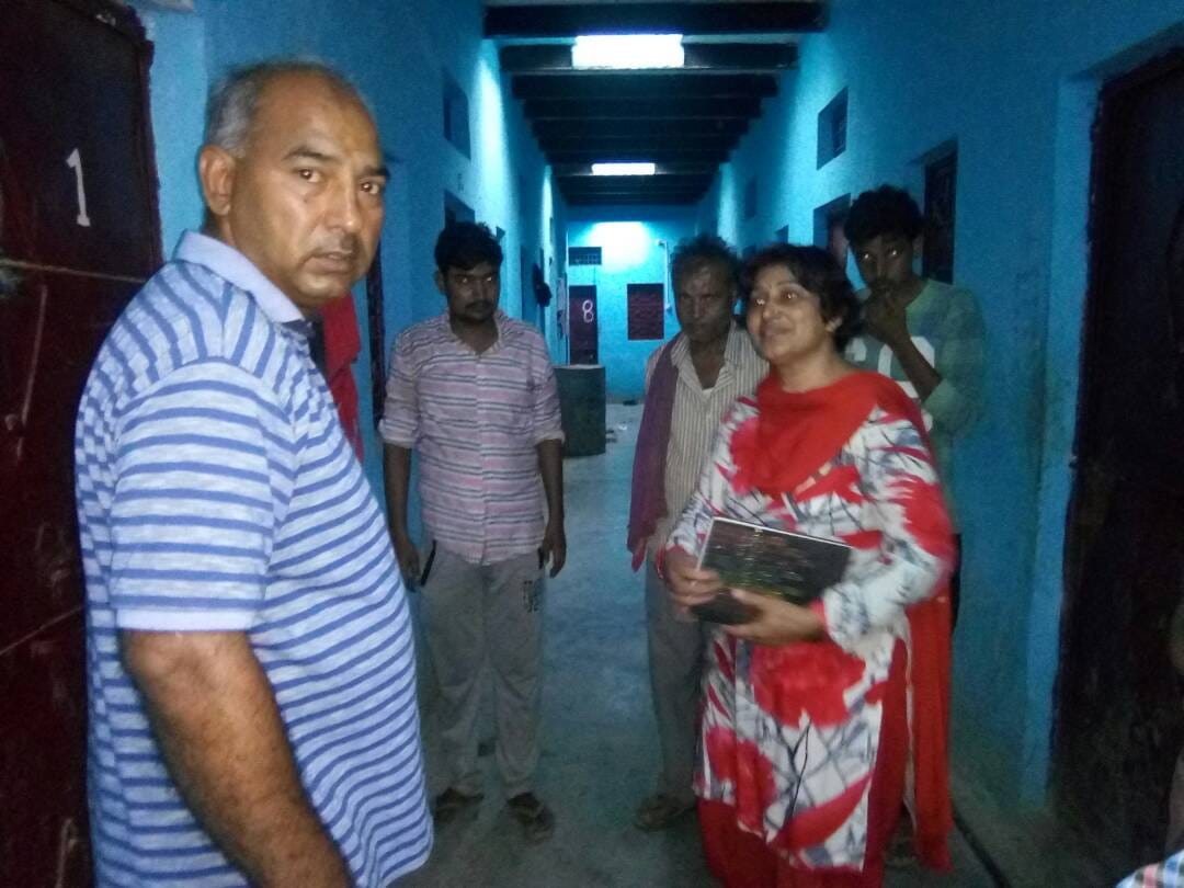 Attack on colony of migrant workers, Kulkan-Sampala road, crime in rohtak, rohtak police