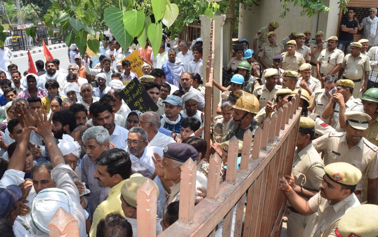 390 personnel sent to jail, rohtak news, aicin worker in rohtak, crime in rohtak