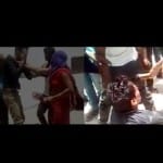 1.पहले दोस्त छोड़कर भागा  2.युवतियों ने पीटा 3.आखिर में हाथ जोड़कर मांगी माफी