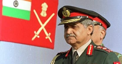 पूर्व सेना प्रमुख जनरल वीपी मलिक।