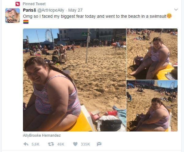 girl was cruelly bullied for being ‘fat’ hits back for swimming