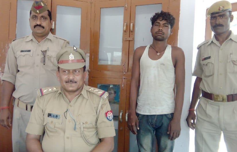 Arrested for raping child