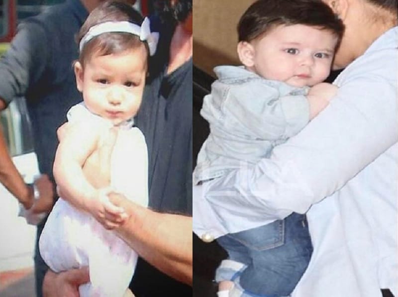 shahid kapoor and kareena kapoor khan teaching something special to meesha and taimur ali khan