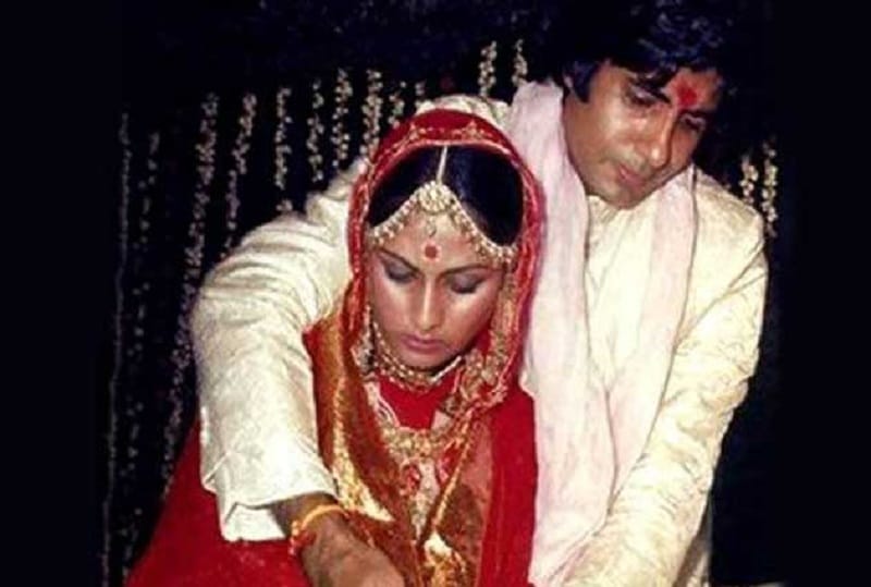 wedding album of amitabh bachchan and jaya bachchan on their 44th marriage anniversary 