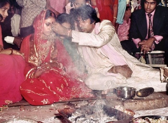 wedding album of amitabh bachchan and jaya bachchan on their 44th marriage anniversary 