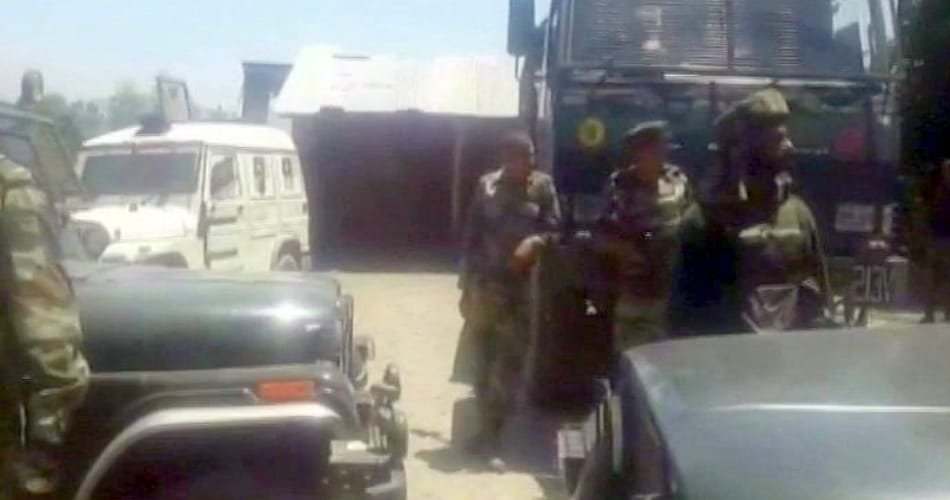 attack on army convoy in jammu and kashmir