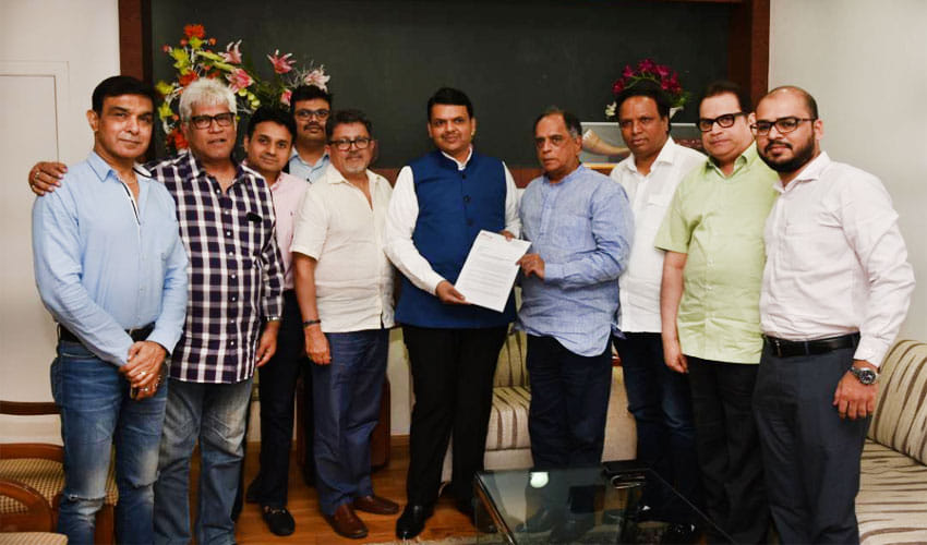 Pahlaj Nihalani With Bollywood Producers Meets CM Devendra Fadnavis For GST On Film Ticktes