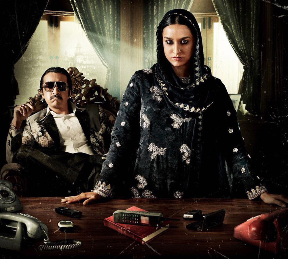 film based on haseena parker see shraddha kapoor pics from the set