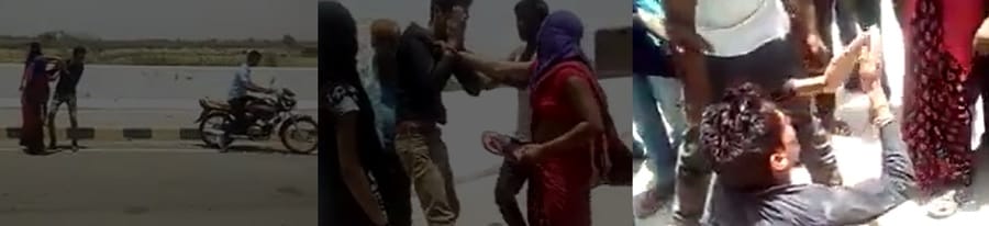 villagers beaten up eve teasers in kota