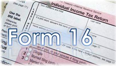 why form 16 is mandatory for filing income tax return