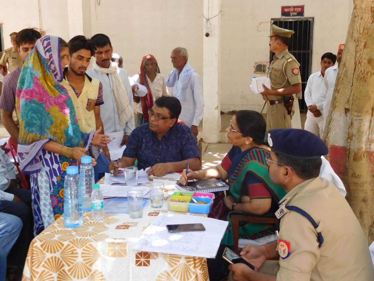 Settlement of two complaints in 12 in Bisauli