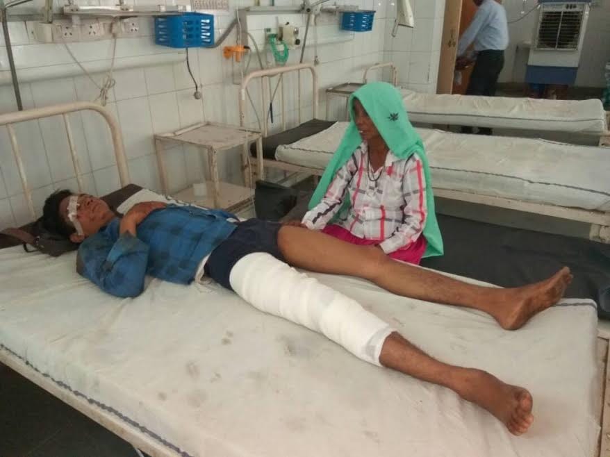 road accident in alwar, one die 