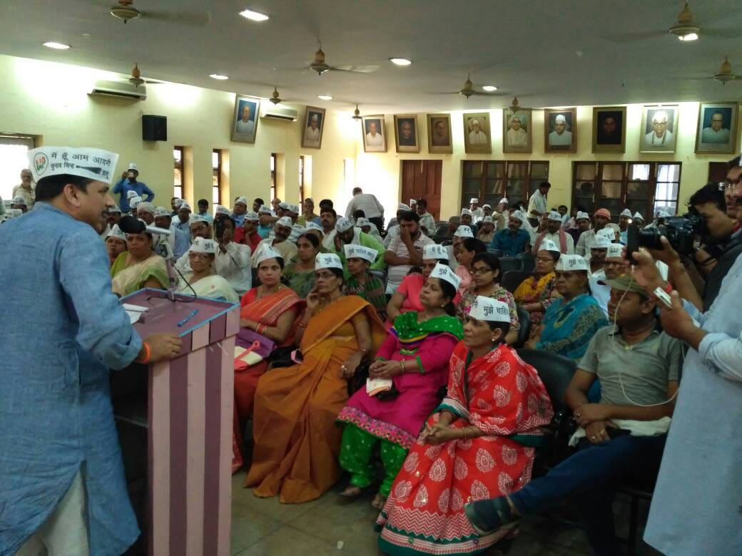 AAP will fight up municipal election says Sanjay Singh