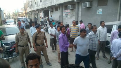 bjp leader shoot a man in rudrapur