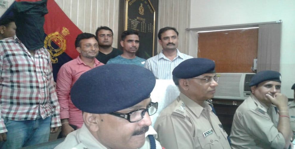 Meerut police arrested two accused, recovered
