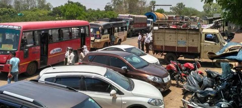 Madhya Pradeshs Jabalpur let loose hundreds of buffaloes on National Highway-7