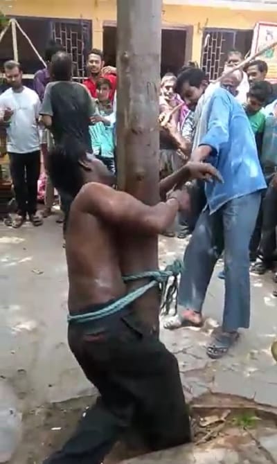 thief caught stealing money from donation box in a temple in dausa 