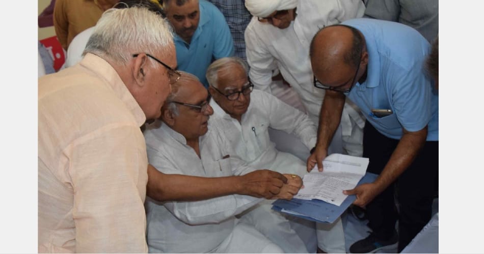 Bhupinder singh hooda notice by sdm, rohtak news
