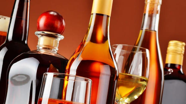 A truck accident loaded with liquor in udaipur