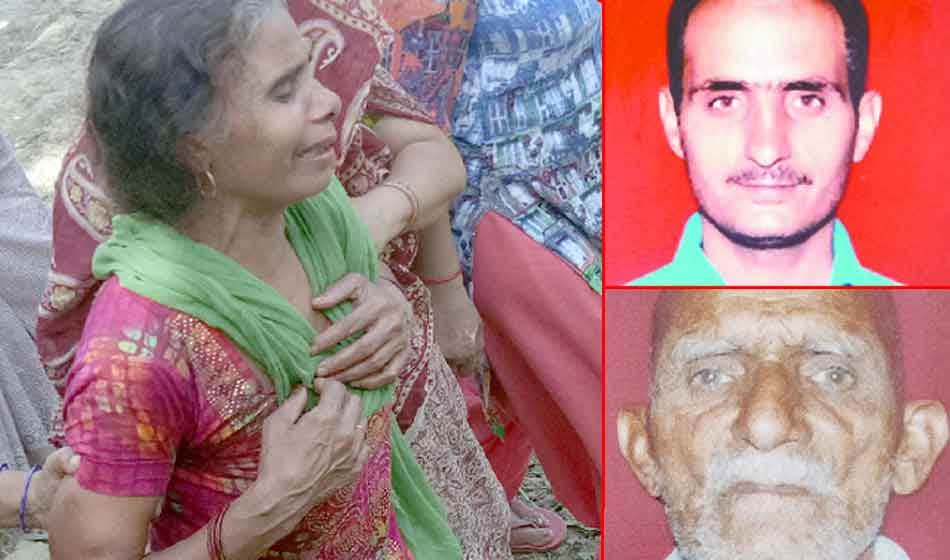 farmer father and son died due to electricity shock in ghaziabad 