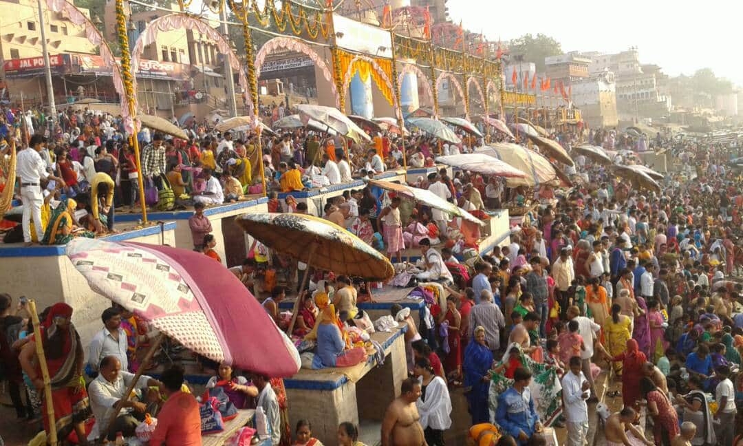 Ganga Dussehra celebration in varanasi