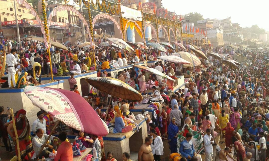 Ganga Dussehra celebration in varanasi