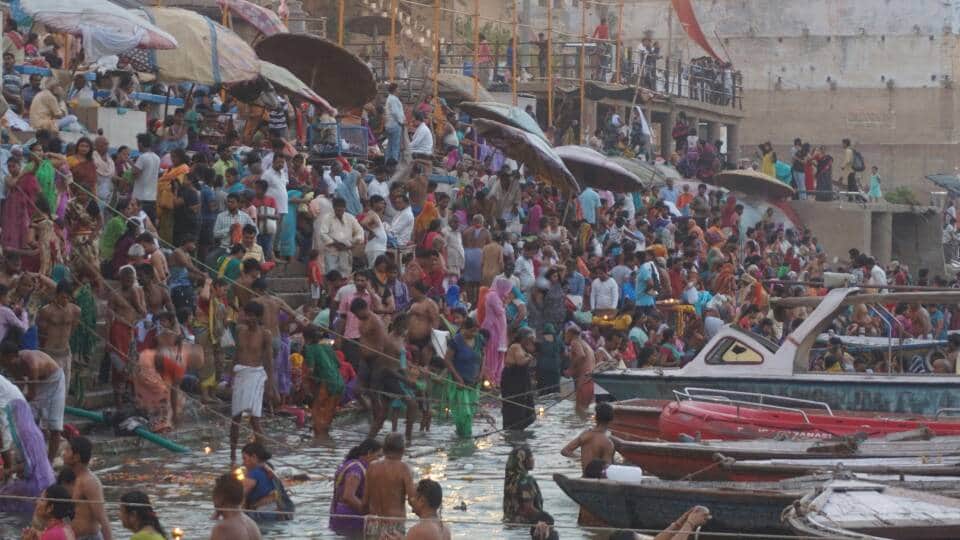 Ganga Dussehra celebration in varanasi