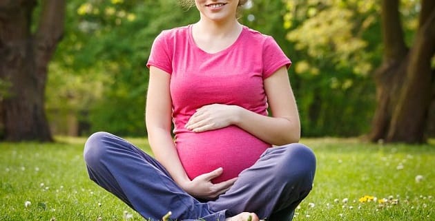 mums of four having giant stone in ovary